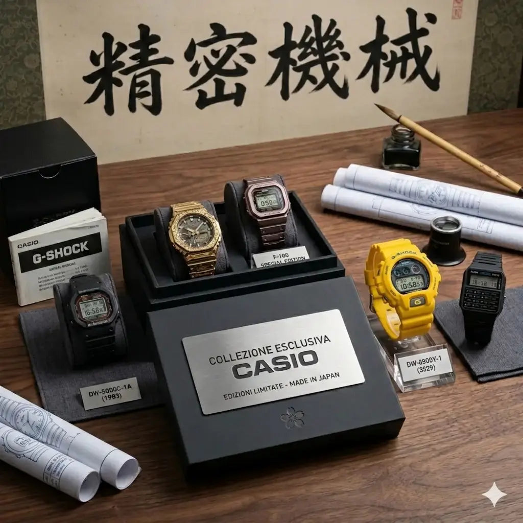 Casio Japan Back | Edizioni Rare e Introvabili