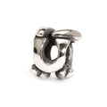 Trollbeads TAGBE-10080 Lettera U – Bead in argento sterling 925, collezione Alfabeto, da CICCO Gioielleria