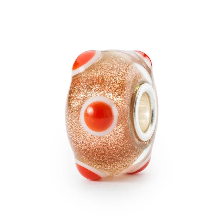 Trollbeads Pois Stella Incantata TGLBE-20324 | Bead in Vetro Thun by Trollbeads