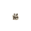 Trollbeads Gattino TAGBE-10055 – Bead in argento sterling 925 con gatto raggomitolato