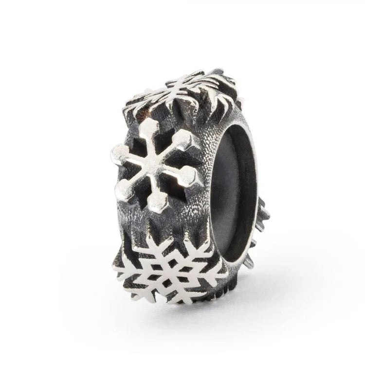 Bead Stop Trollbeads Neve TAGBE-20253 – Stop in argento 925 collezione Inverno Incantato da Cicco Gioielleria