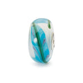Piuma del Presente TGLBE-20295 – Bead Trollbeads Vetro e Argento 925