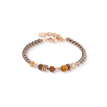 Bracciale COEUR DE LION Princess Earth Glow oro rosa-marrone | Gioielleria CICCO