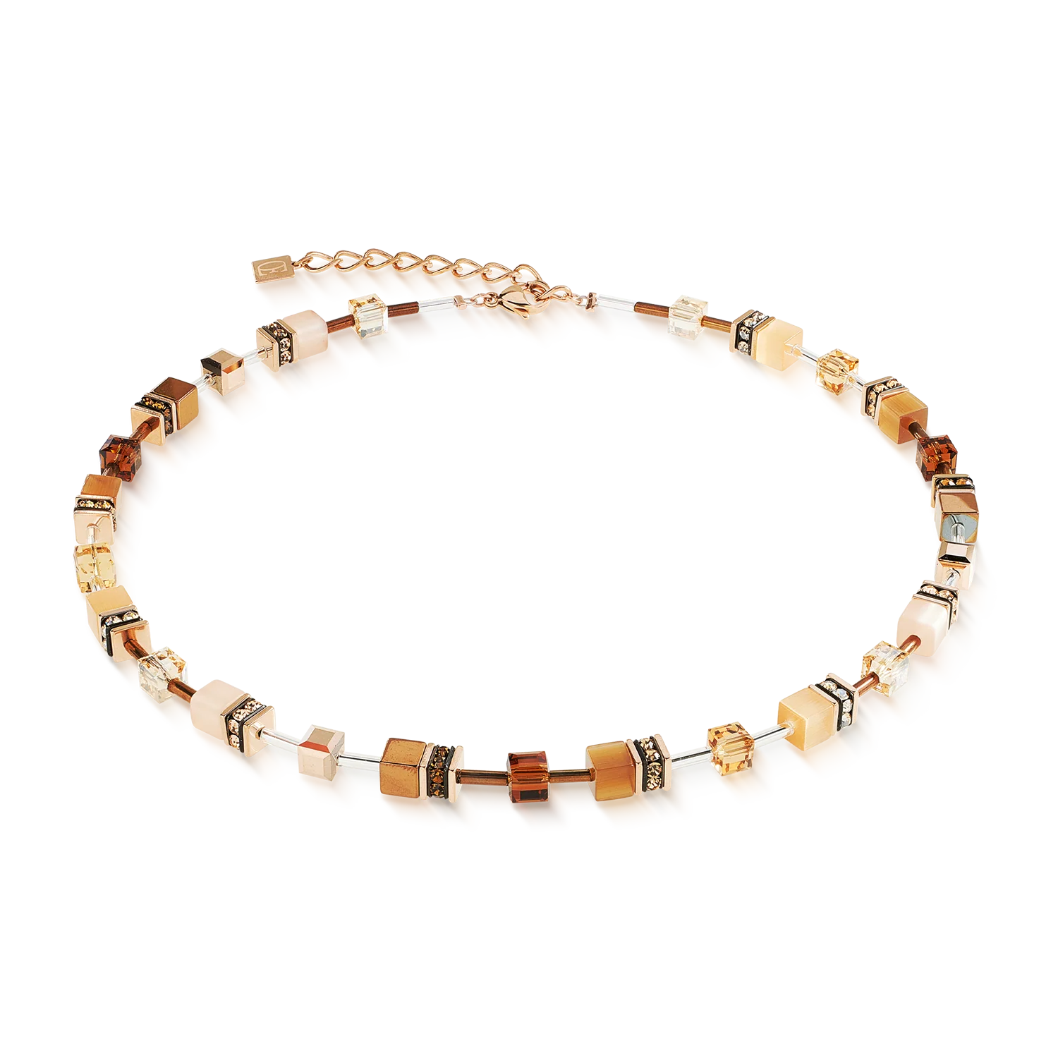 COEUR DE LION - 2838101100 Collana GeoCUBE® Iconic Mocha Mousse