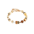 COEUR DE LION - 2838301100 Bracciale Iconico GeoCUBE® Mocha Mousse