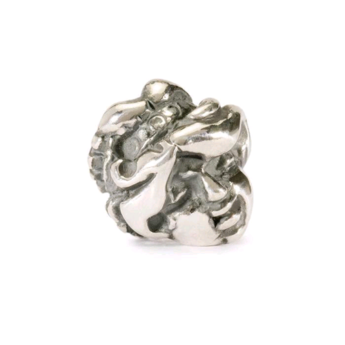 Trollbeads TAGBE-30109 Vergine Analitica – Bead argento sterling zodiaco Vergine – CICCO Gioielleria