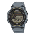Casio Vintage WS-1800-2AVEF – orologio digitale retrò blu con display grafico e timer conto alla rovescia, 10 bar, batteria 10 anni