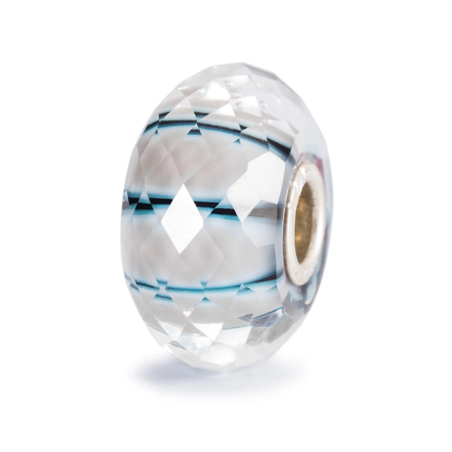 Trollbeads Raggio di Luna TGLBE-30006 – Bead in vetro lavorato a mano da Cicco Gioielleria