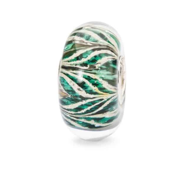 Trollbeads TGLBE-10448 Radici degli Alberi – Charm in vetro verde sfaccettato fuori produzione da CICCO Gioielleria