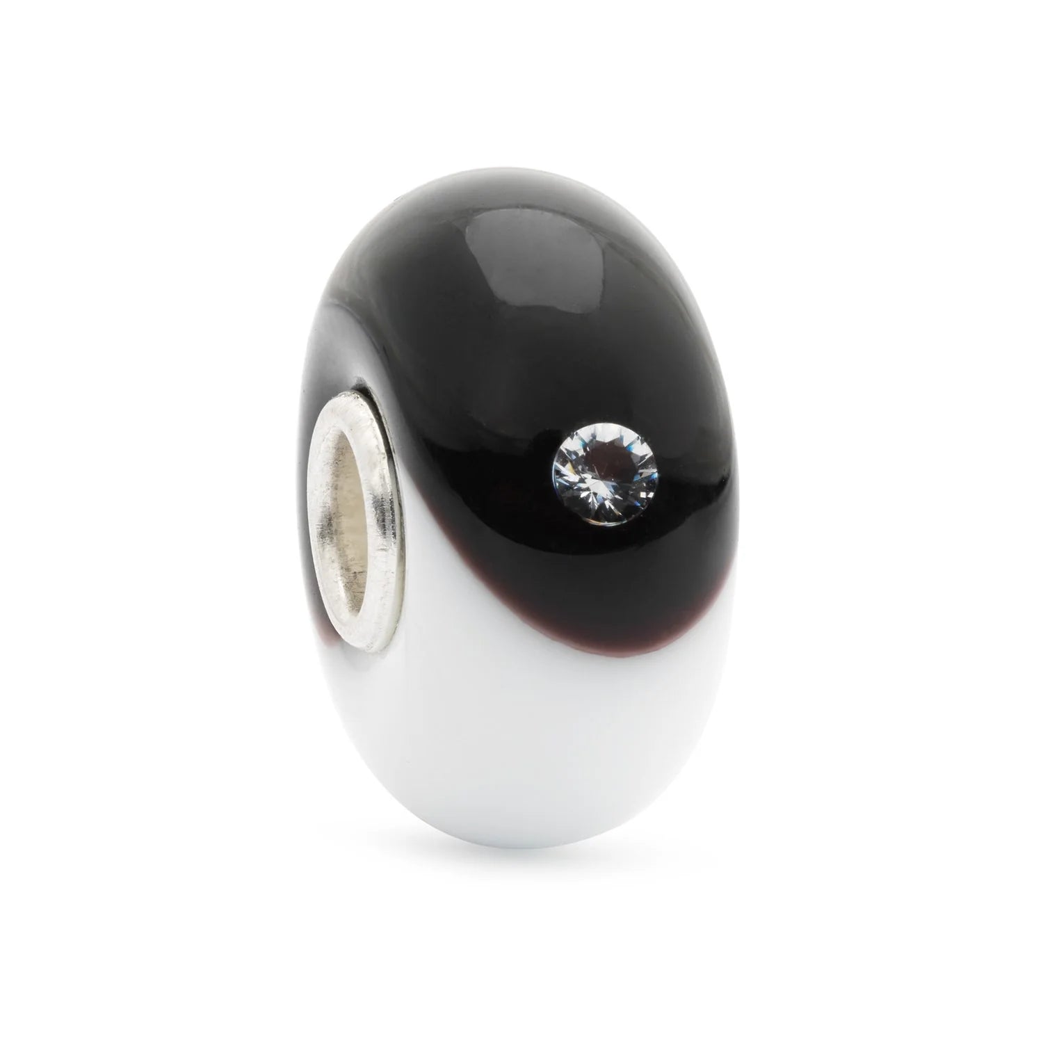 Trollbeads Diamante dell'Equilibrio TGLBE-00054 – Bead in vetro fatto a mano da Cicco Gioielleria