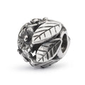 Trollbeads Flower Power TAGBE-30193 – bead in argento 925 ossidato con design botanico