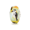 Trollbeads TGLBE-20102 Canto dei Desideri – Bead in vetro e argento 925 su sfondo neutro