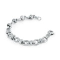 UNOAERRE 5445 – Bracciale maglie tonde argento 925 – CICCO Gioielleria