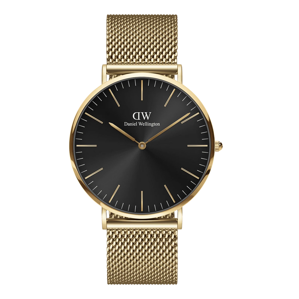 DW00100631 - Classic Mesh Onyx Gold