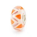 Trollbeads TGLBE-20323 Raggio di Sole – Charm in vetro arancione geometrico THUN by Trollbeads da CICCO Gioielleria