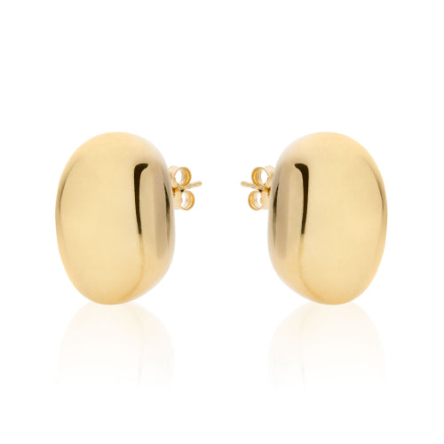 UNOAERRE ARGENTO - 6431 Orecchini in argento dorato maxi Boule