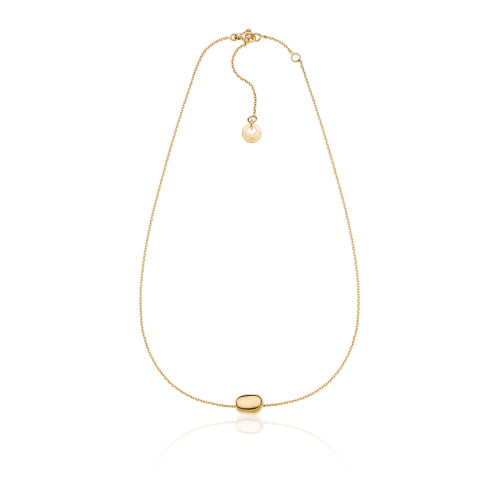 UNOAERRE - Collana Mini Boule Dorata in Argento 925 placcato oro | CICCO Gioielleria