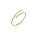 Bracciale Chiodo Dorato UNOAERRE - bangle contrarié dorato - CICCO Gioielleria