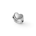 UNOAERRE - Anello con Cuore in Argento 925 a cuore bombato | CICCO Gioielleria