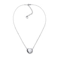 UNOAERRE - Collana con Cuore in Argento 925 con pendente cuore bombato | CICCO Gioielleria