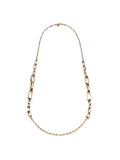 UNOAERRE 2639 – Collana catena forzatina dorata lunga 106 cm su sfondo neutro – Cicco Gioielleria