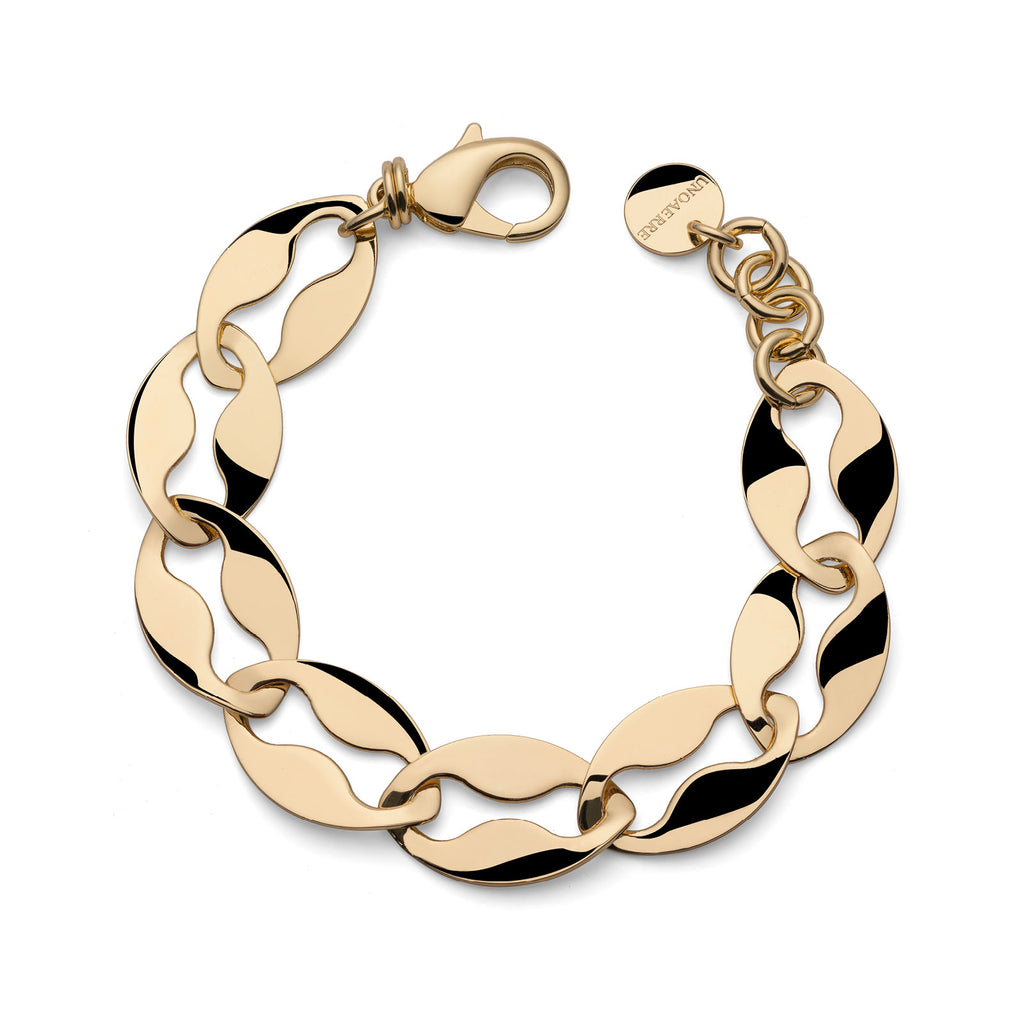 Bracciale Maglia Marina Dorato UNOAERRE - design italiano - CICCO Gioielleria