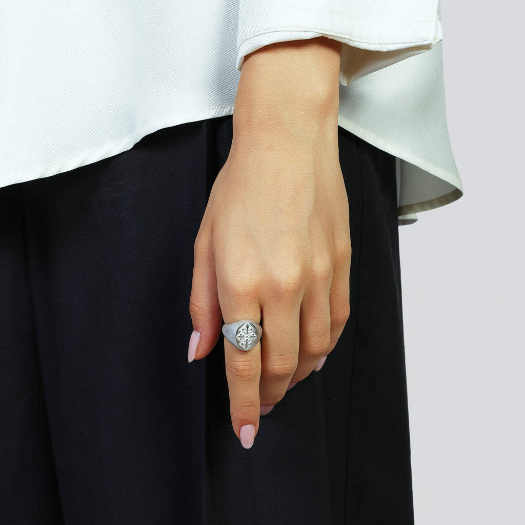 UNOAERRE ARGENTO - 6690 Anello in argento Chevalier