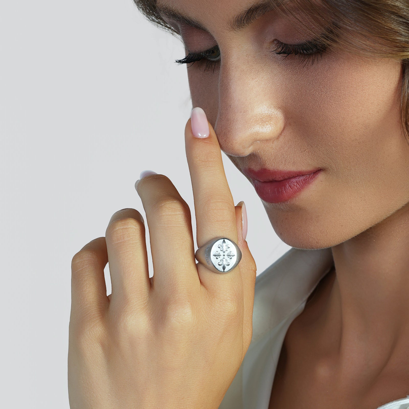 UNOAERRE ARGENTO - 6690 Anello in argento Chevalier