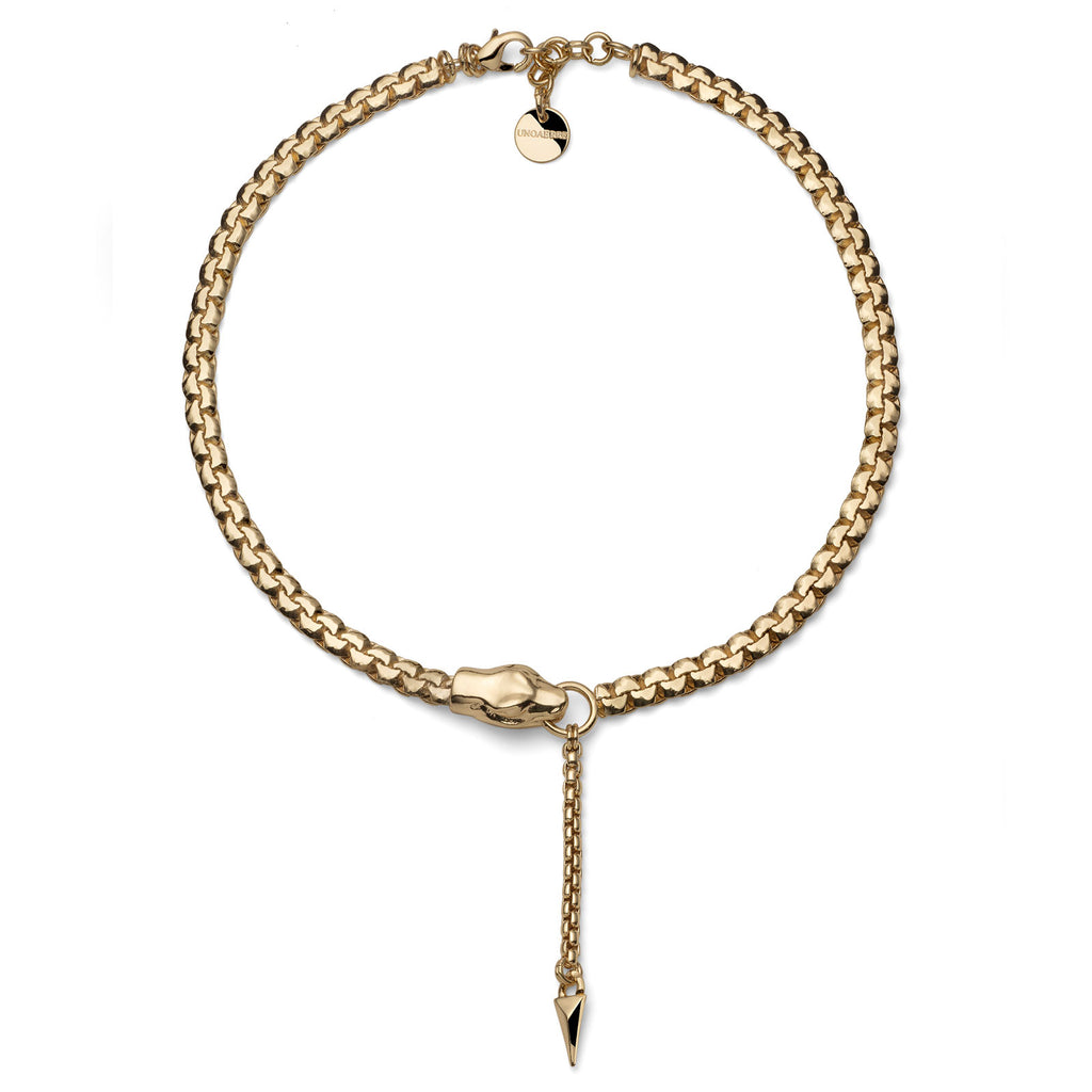 Collana con Testa di Serpente UNOAERRE - design italiano - CICCO Gioielleria