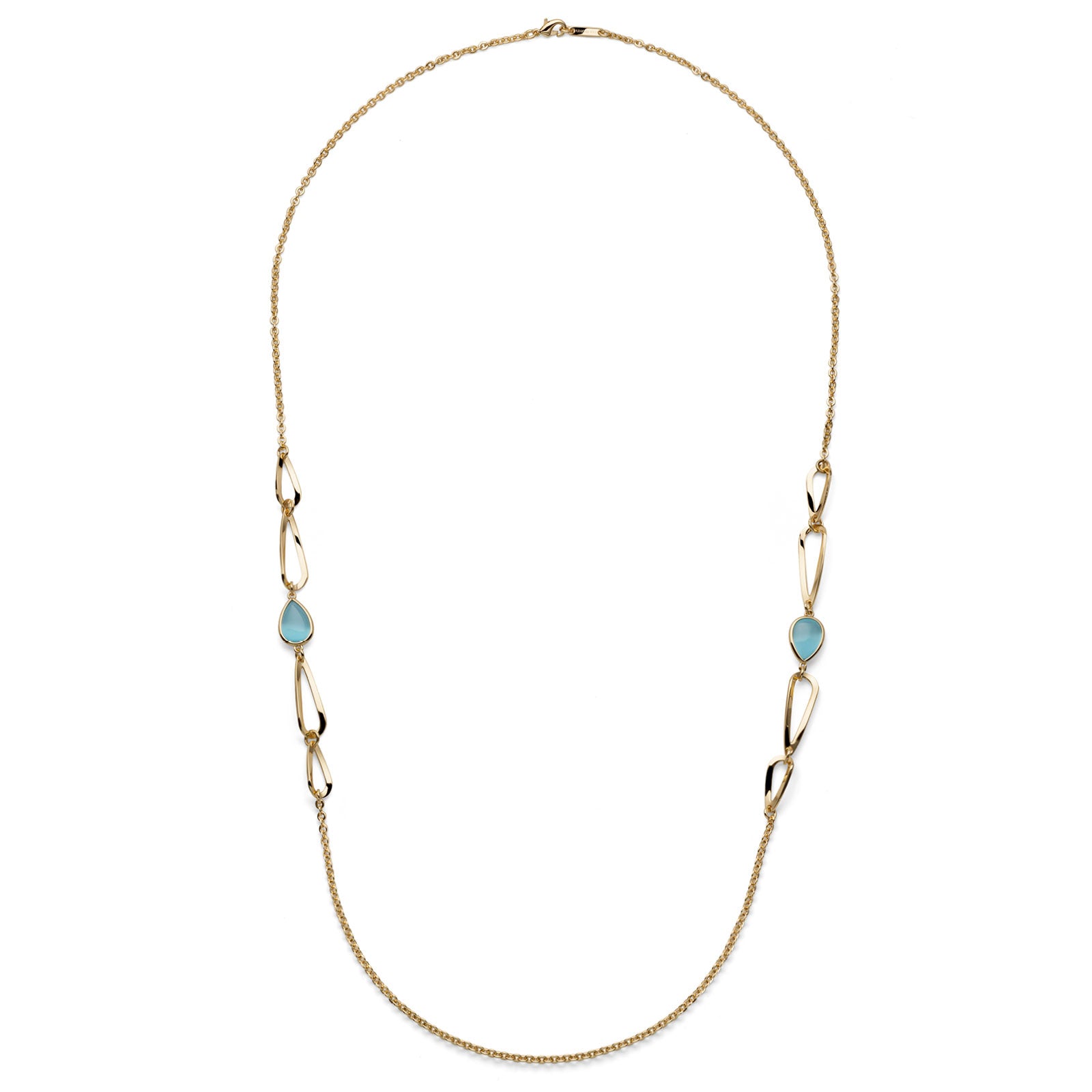 UNOAERRE - 2834 Collana Joya goccia azzurra