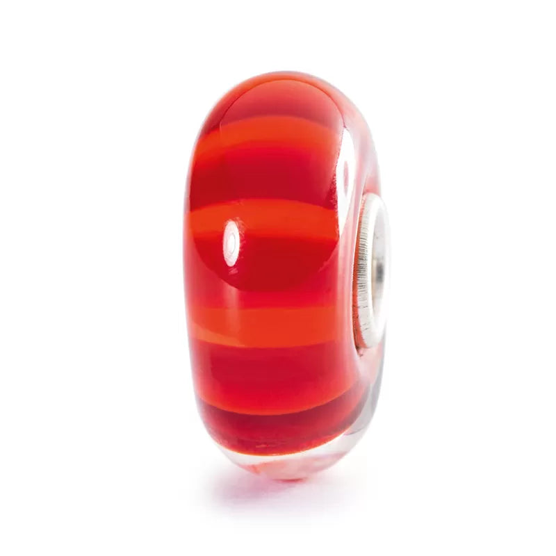 Trollbeads Raggi d'Autunno TGLBE-10192 – Bead in vetro retired da Cicco Gioielleria
