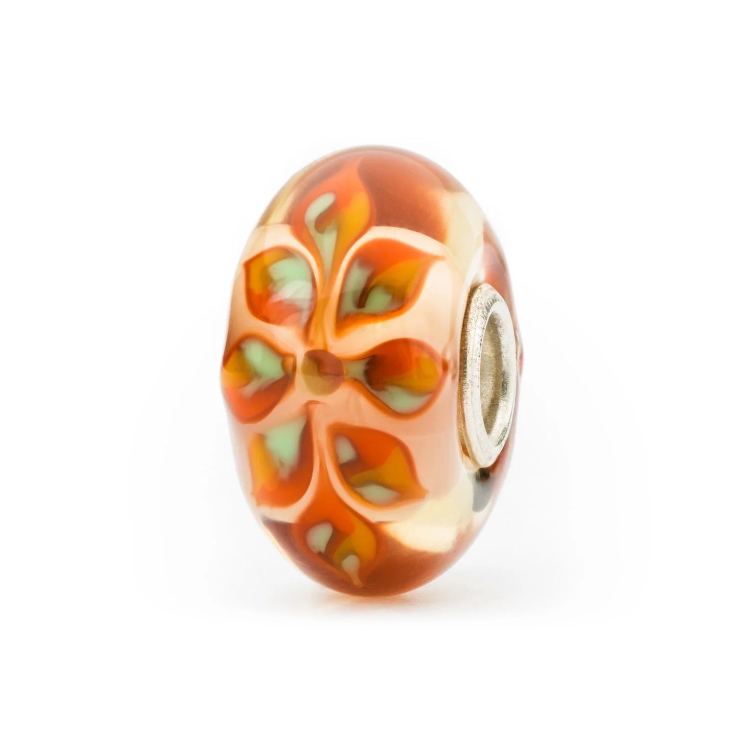 Giglio della Purezza TGLBE-20311 – Bead Trollbeads Vetro Soffiato a Mano