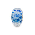 Trollbeads TGLBE-30049 Fiore di Mirtillo – Bead vetro sfaccettato blu edizione limitata Trollbeads Day 2020