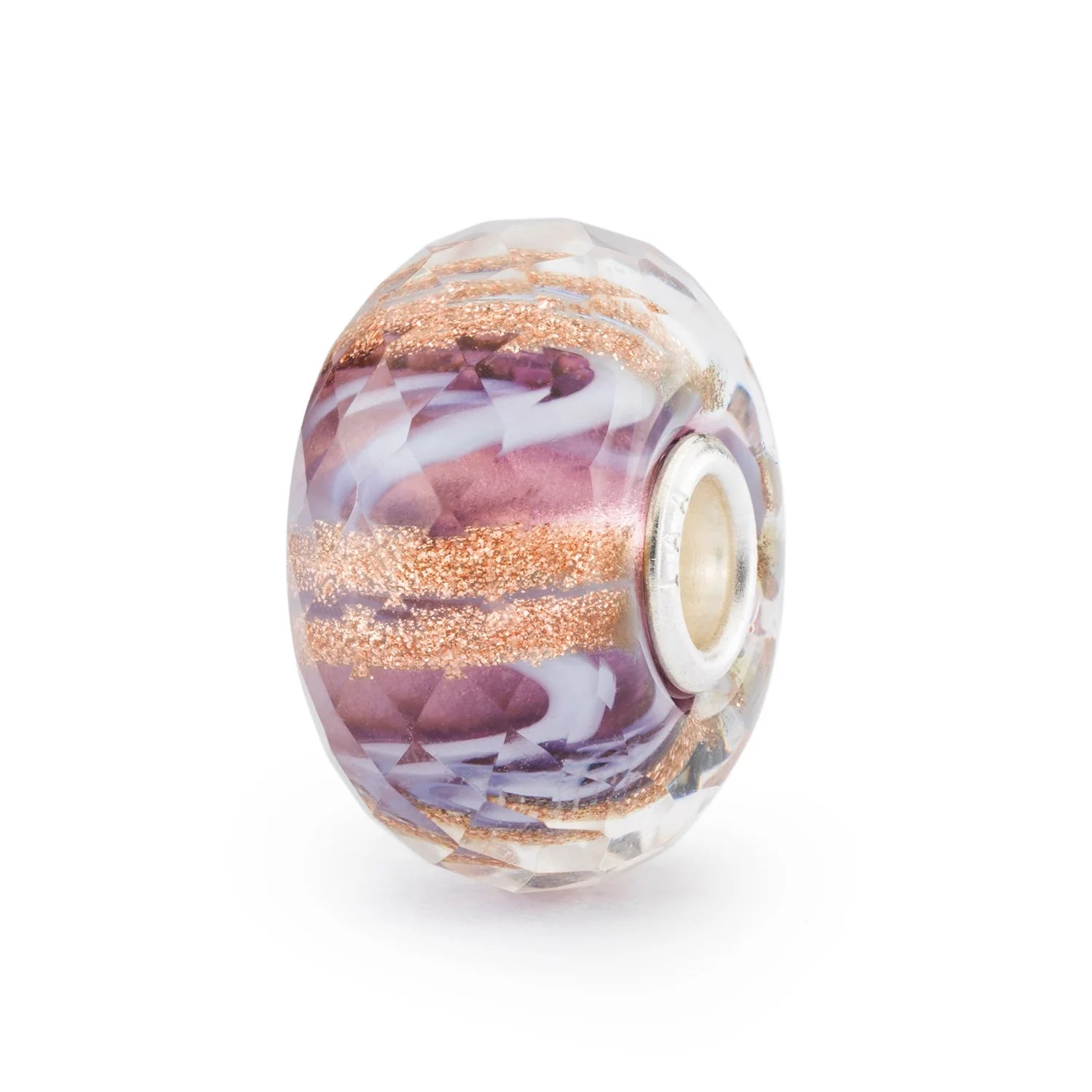 Trollbeads Melodia Viola TGLBE-30102 – Bead in Vetro Sfaccettato