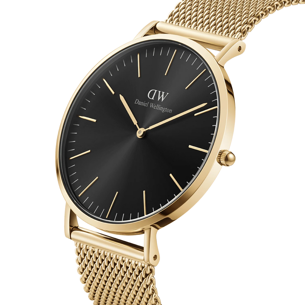 DW00100631 - Classic Mesh Onyx Gold