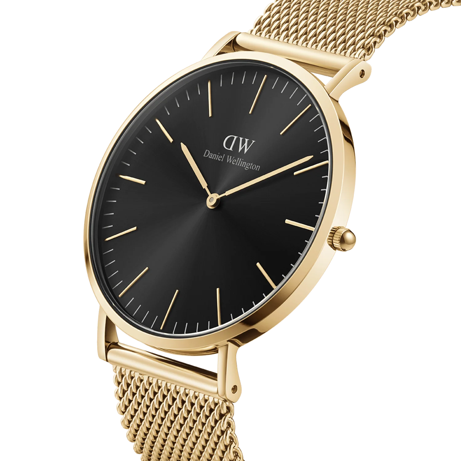 DW00100631 - Classic Mesh Onyx Gold