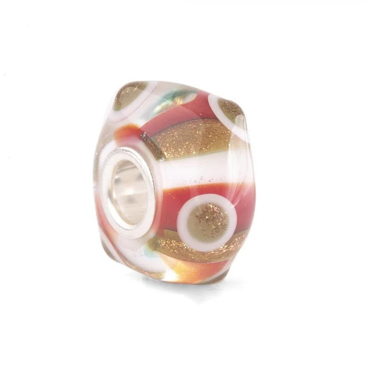 Trollbeads Pois dei Desideri TGLBE-20275, bead in vetro Thun by Trollbeads – CICCO Gioielleria