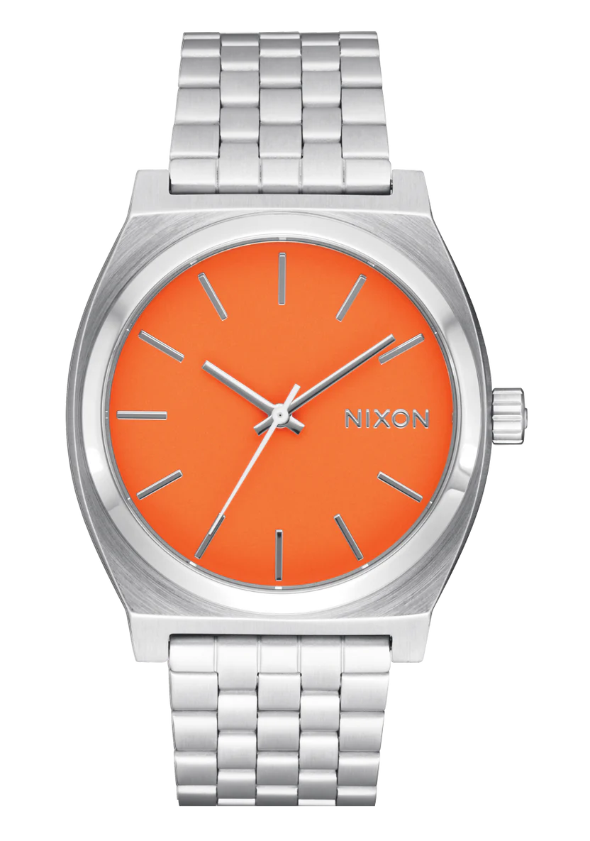 NIXON - A045-5212 Time Teller Argento / Mandarino