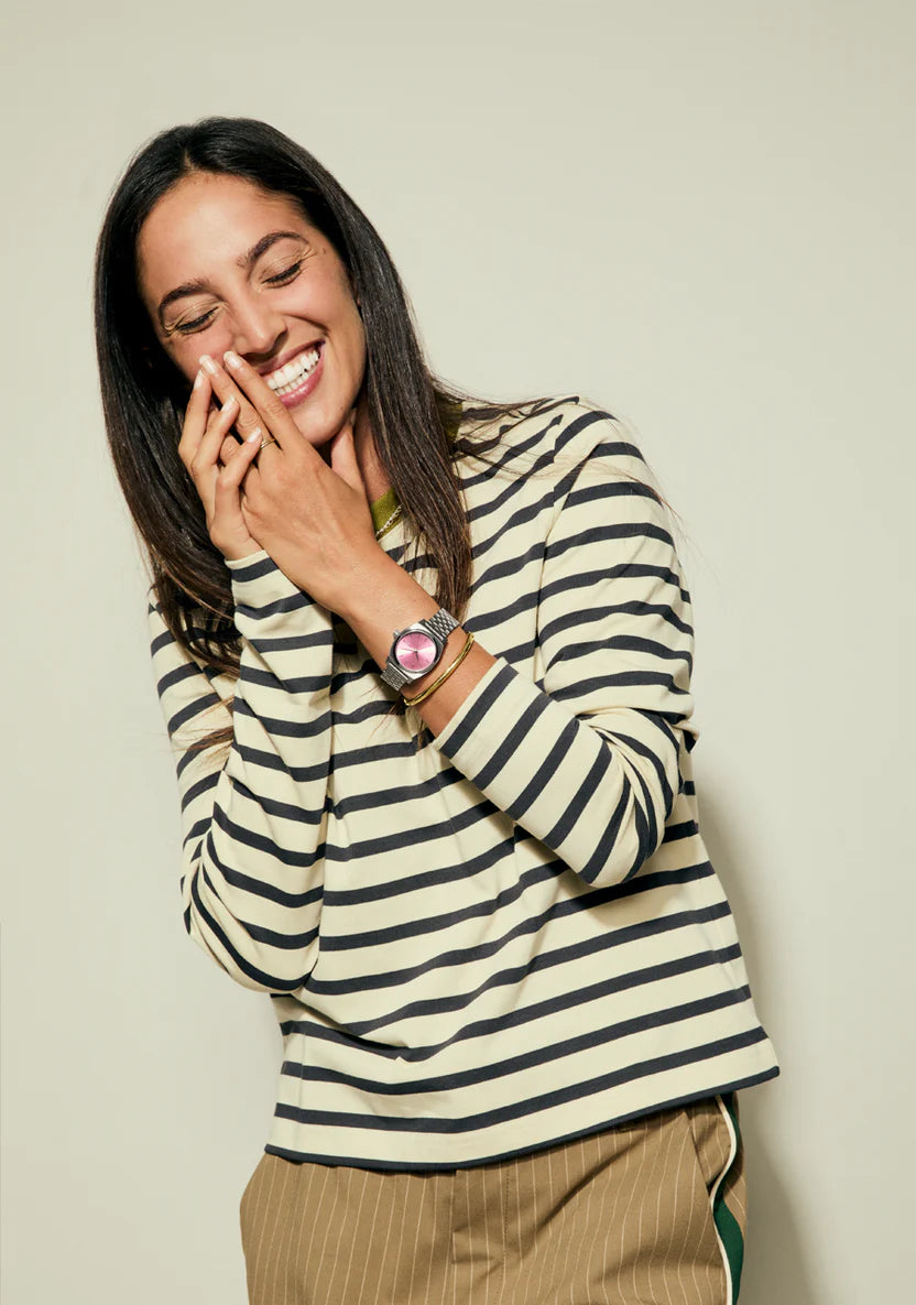 NIXON - A1130-2719 - Medium Time Teller Argento/Rosa