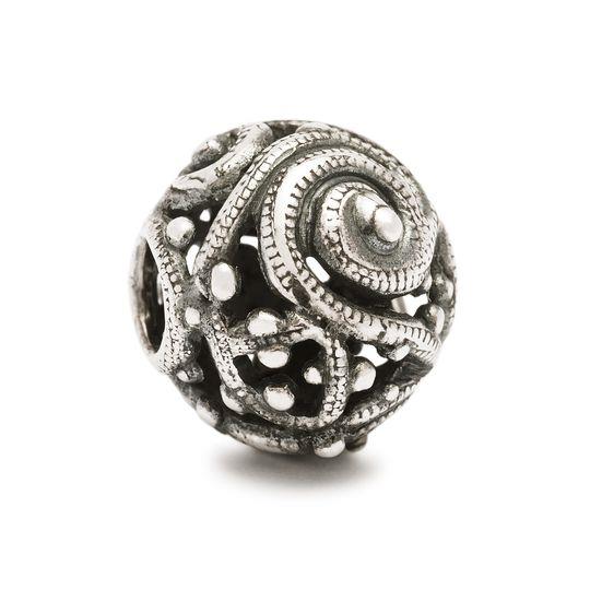 Trollbeads Spira d'Argento – TAGBE-40017 | Charm Trollbeads | CICCO Gioielleria
