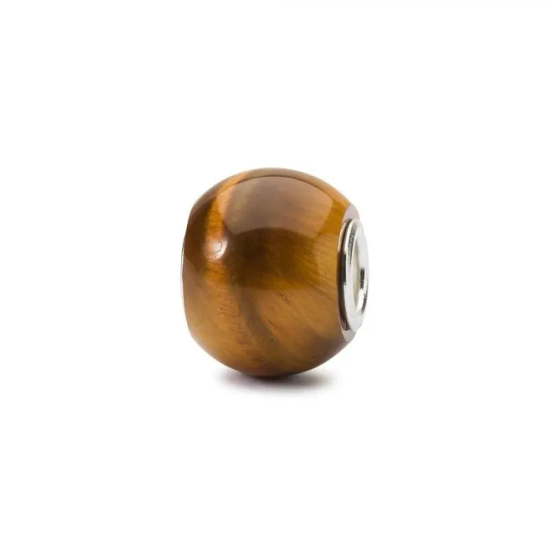 Trollbeads Occhio di Tigre Rotondo Grande TSTBE-10017 – Bead in Pietra Preziosa