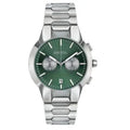 Breil New One TW2087 | Cronografo Uomo Quadrante Verde Salvia Sunray Vetro Zaffiro 43mm Vista Frontale | Gioielleria CICCO