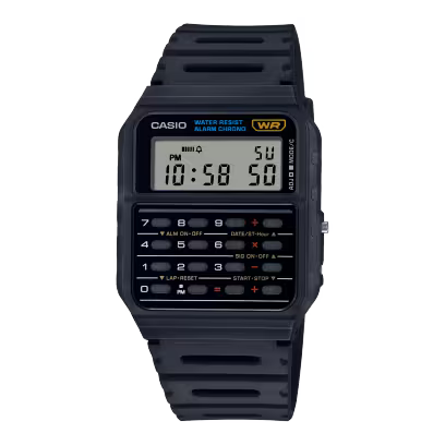 Casio Vintage CA-53W-1ER orologio calcolatrice iconico anni 80 impermeabile unisex
