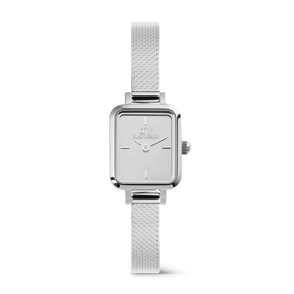 Orologio Daniel Wellington Quadro Mini Reflection Silver DW00100800 – Cicco Gioielleria