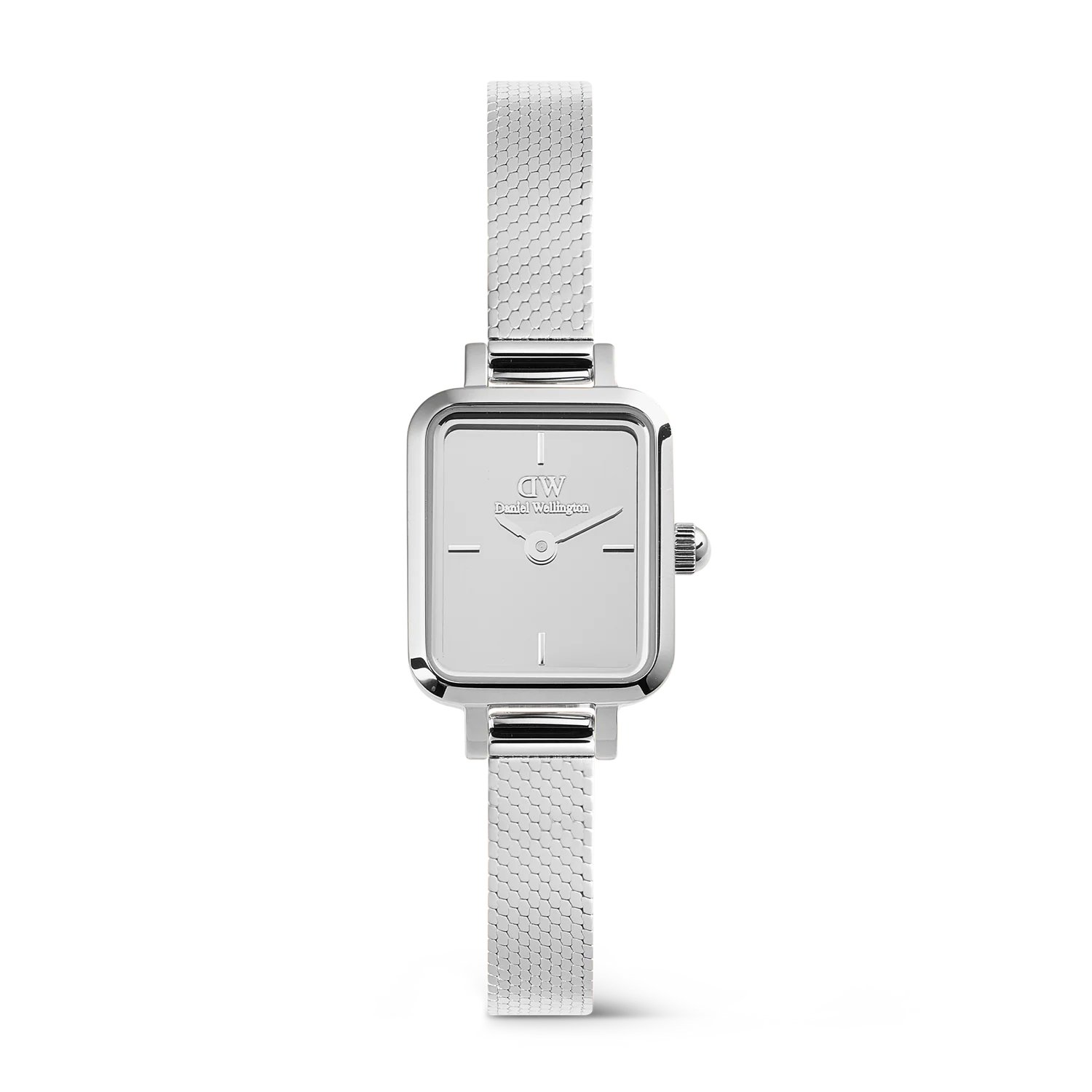 Orologio Daniel Wellington Quadro Mini Reflection Silver DW00100800 – Cicco Gioielleria