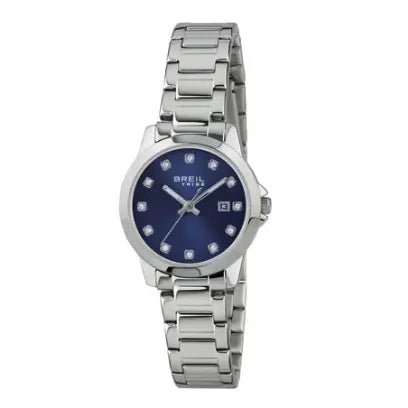 Orologio Breil Classic Elegance EW0409 – Orologio donna quadrante blu cristalli indici 28mm | Cicco Gioielleria