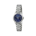 Breil Classic Elegance EW0409 | Orologio Donna Solo Tempo Quadrante Blu Cristalli Indici 28mm