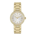 Breil Dance Floor EW0561 | Orologio Donna Solo Tempo IP Gold Cristalli Quadrante Bianco 32mm Vista Frontale | Gioielleria CICCO
