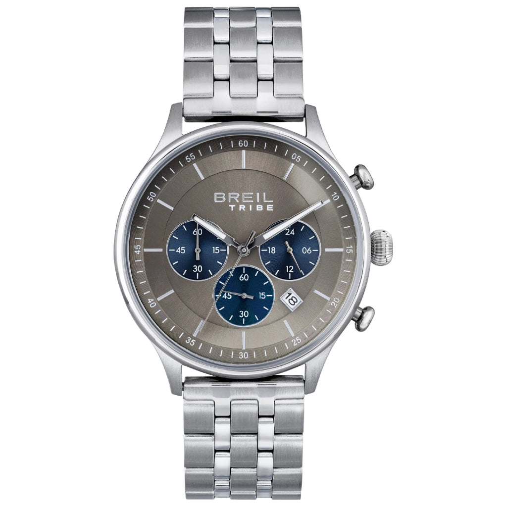Orologio Breil Classy EW0643 – Cronografo Uomo Slim Quadrante Grigio Sunray Contatori Blu 42mm da Cicco Gioielleria