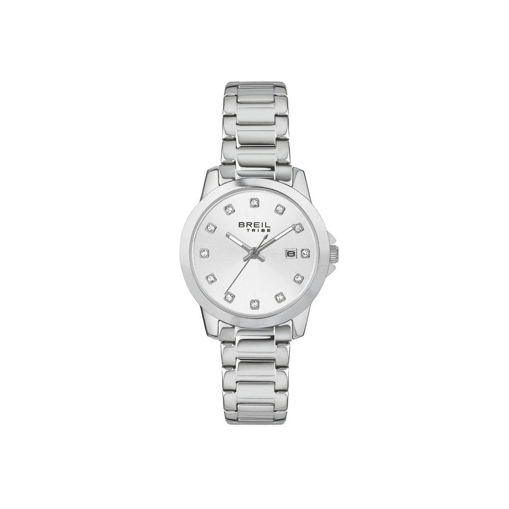 Breil Classic Elegance EW0705 | Orologio Donna Solo Tempo Acciaio Cristalli Indici 30mm